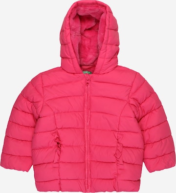 UNITED COLORS OF BENETTON - Chaqueta de entretiempo en rosa: frente