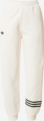 ADIDAS ORIGINALS Tapered Pants 'Adicolor Neuclassics' in Beige: front