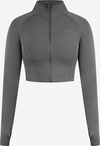 Smilodox Training Jacket 'Advance Pro' in Grey: front