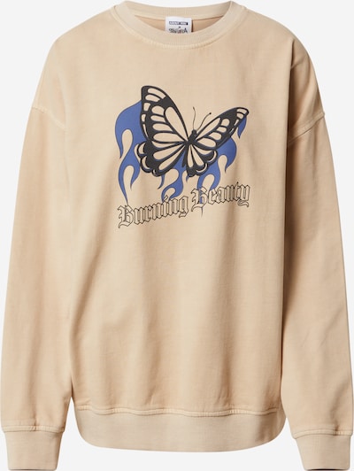 ABOUT YOU x Sharlota Sweatshirt 'Franca' in beige, Produktansicht
