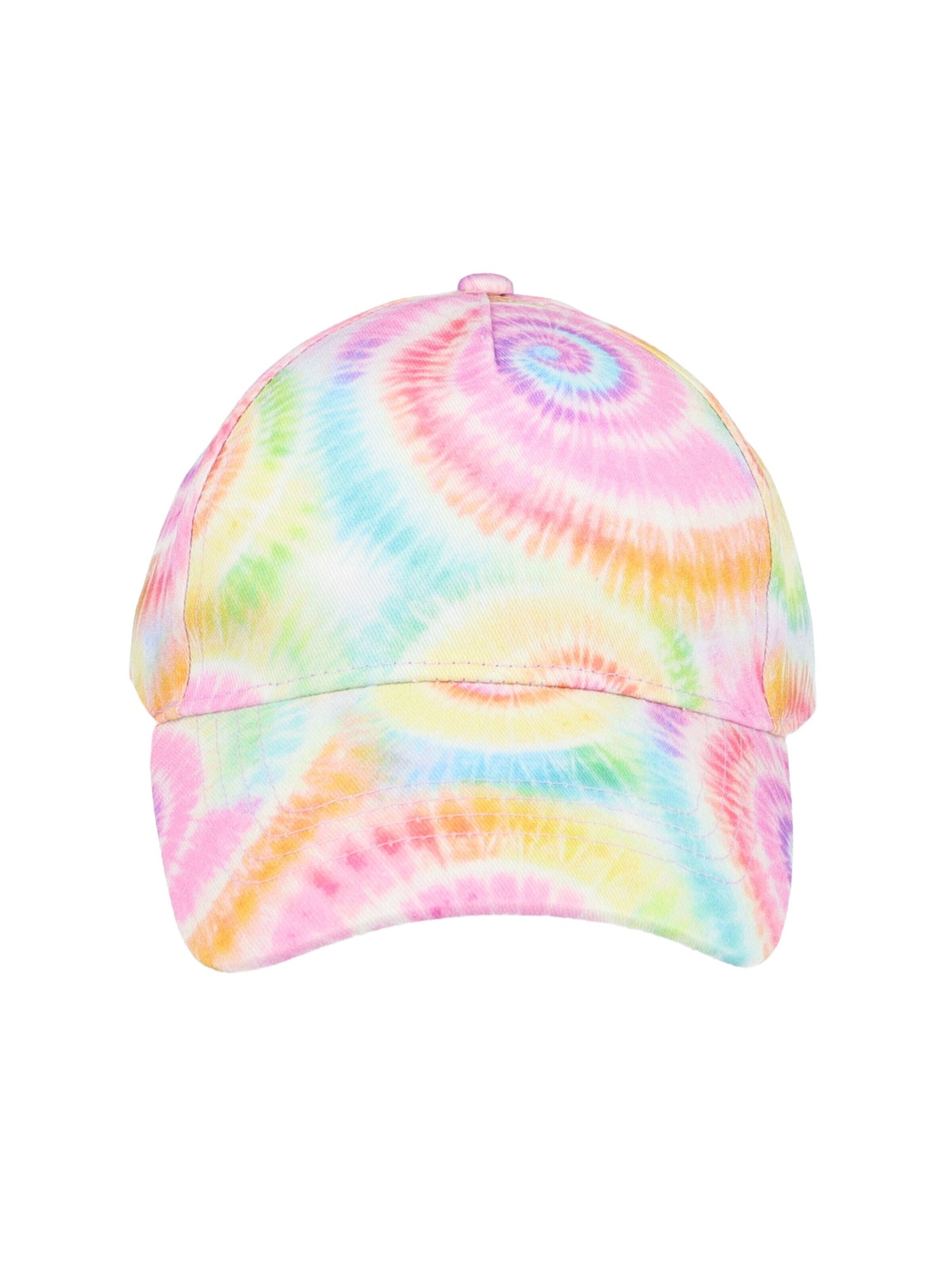 MAXIMO Hat 'KIDS GIRL-Cap Batik snap-back Verschluß' in White