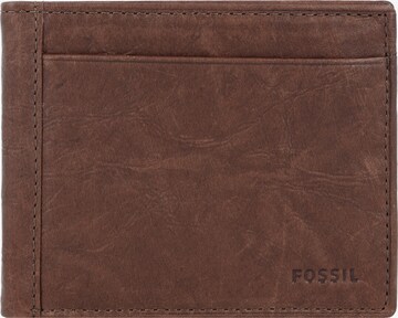 FOSSIL Wallet 'Neel' in Brown: front