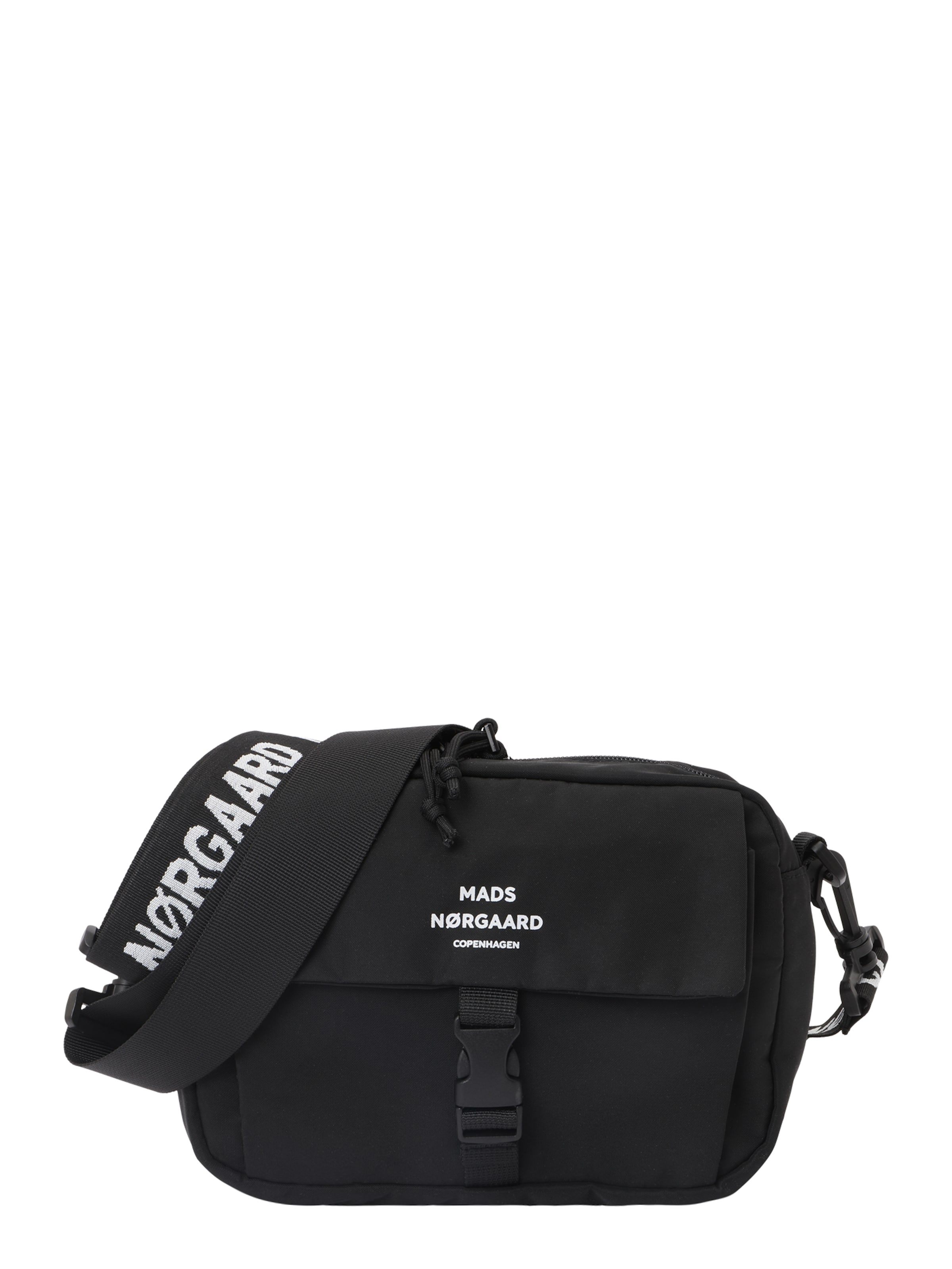 MADS NORGAARD COPENHAGEN Válltáska 'Tian Fae' - fekete: elől