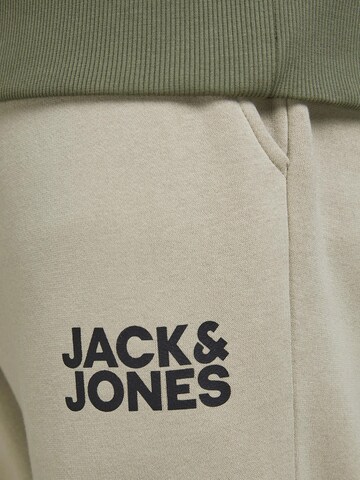 JACK & JONES Tapered Pants 'Gordon' in Beige