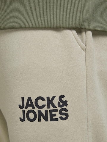 JACK & JONES Zwężany krój Spodnie 'Gordon' w kolorze beżowy