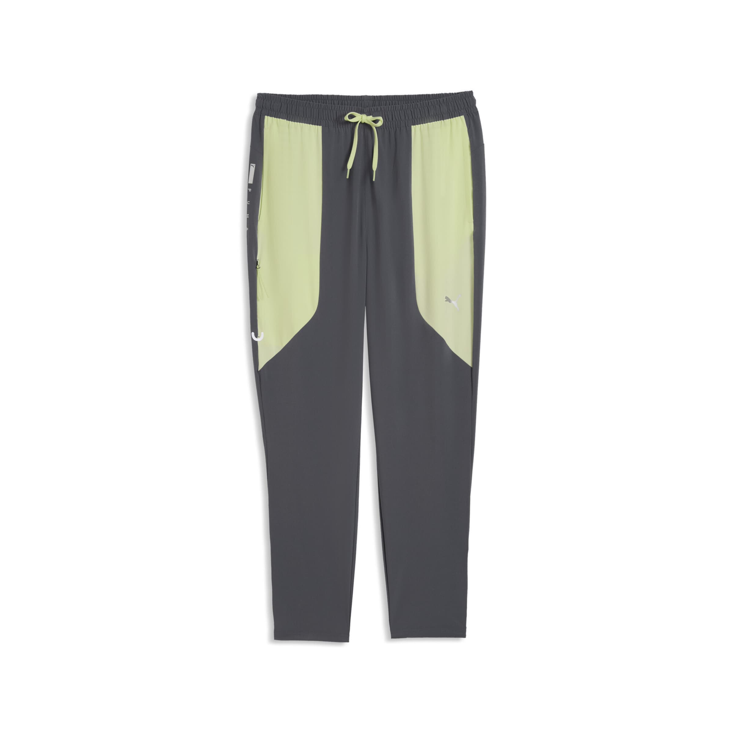 PUMA Sportbroek 'Flex' in Grijs: voorkant