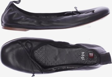 Högl Flats & Loafers in 39,5 in Black: front