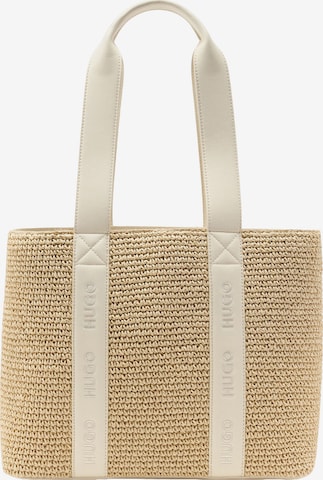 HUGO Ostoskassi värissä beige: etupuoli