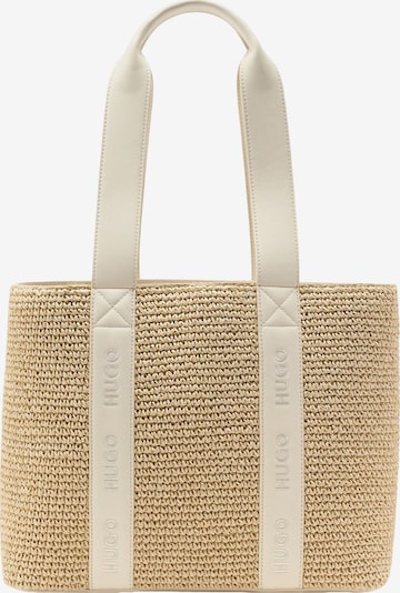 HUGO Ostoskassi värissä beige / offwhite, Tuotenäkymä