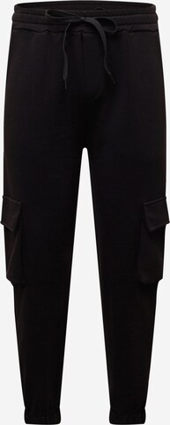 Hailys Men Cargo Pants 'Ricco' in Black: front