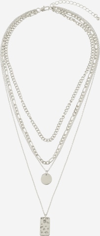 PIECES Halsband 'PCOKIA' i silver: framsida