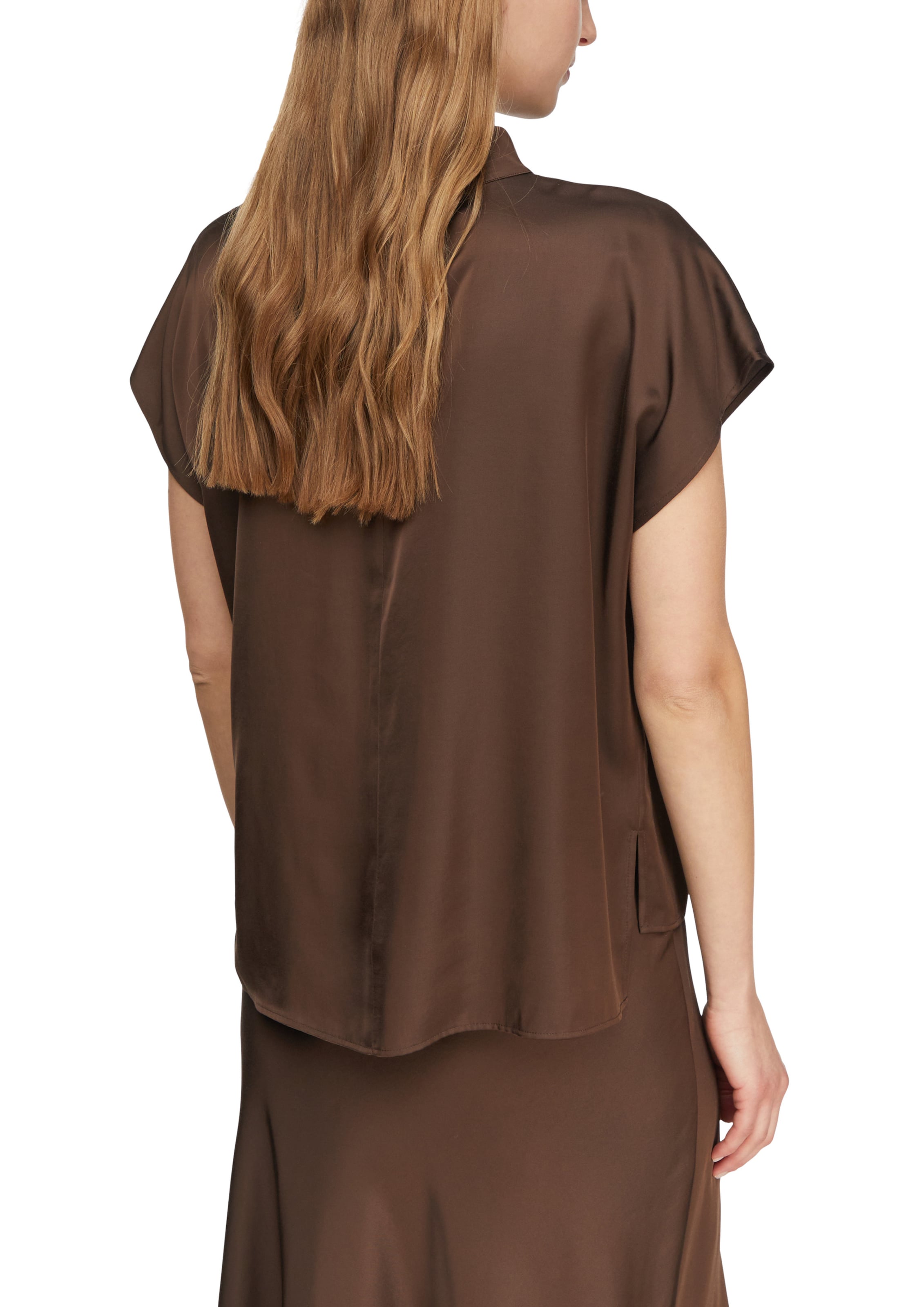 COMMA Blouse in Bruin