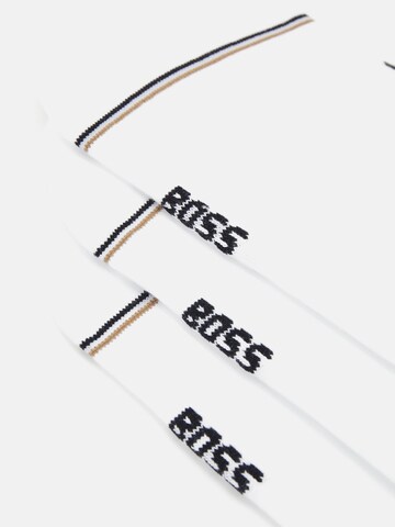 Chaussettes 'Iconic' BOSS en blanc