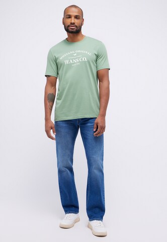 MUSTANG Loosefit Jeans in Blau