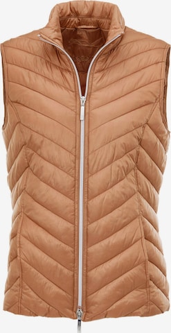 Goldner Weste in Beige: Vorderseite