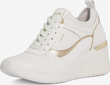 Baskets basses Dune LONDON en blanc : devant