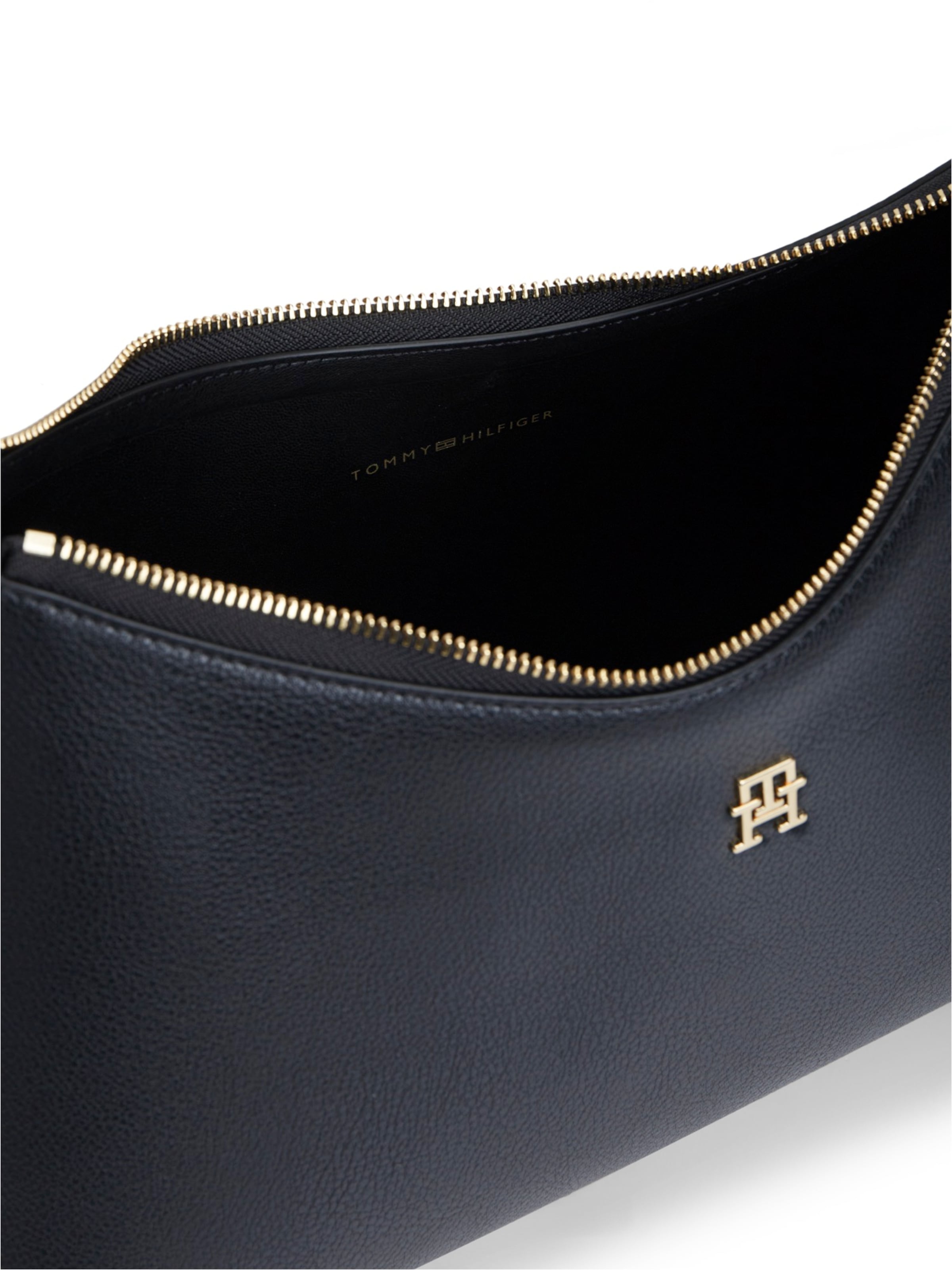 TOMMY HILFIGER Taška přes rameno – černá