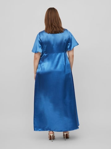 Vila Curve Kleid in Blau