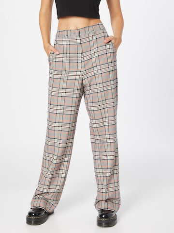 Karo Kauer Loose fit Trousers in Grey: front