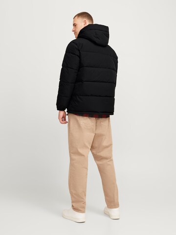 Jack & Jones Plus Winter jacket 'JJEOtto' in Black