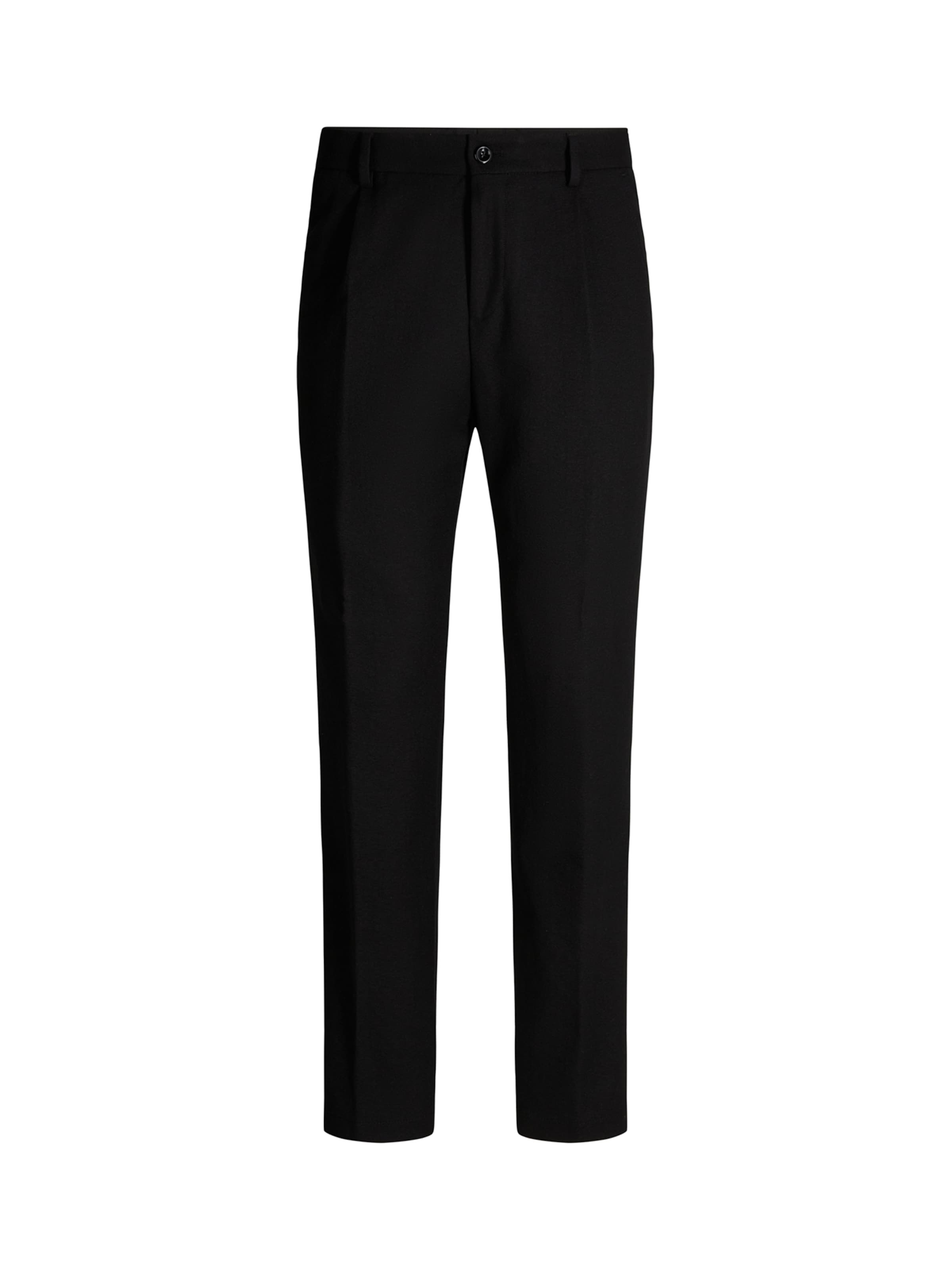 STRELLSON Regular Pleat-front trousers 'Tomeo' in Black: front