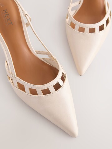 Escarpins à bride arrière 'Forever Comfort' Next en beige