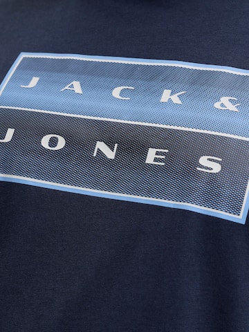 T-Shirt 'JCOFUSION' Jack & Jones Plus en bleu