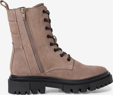 TAMARIS Lace-Up Ankle Boots in Grey