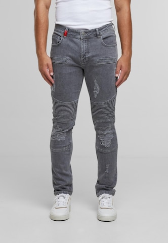 2Y Premium Slim fit Jeans 'Oscar' in Grey
