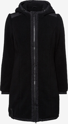 ALPENBLITZ Winter Coat in Black: front