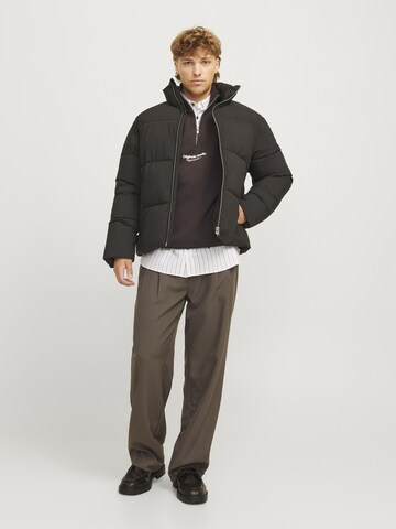 JACK & JONES Sweatshirt in Brown