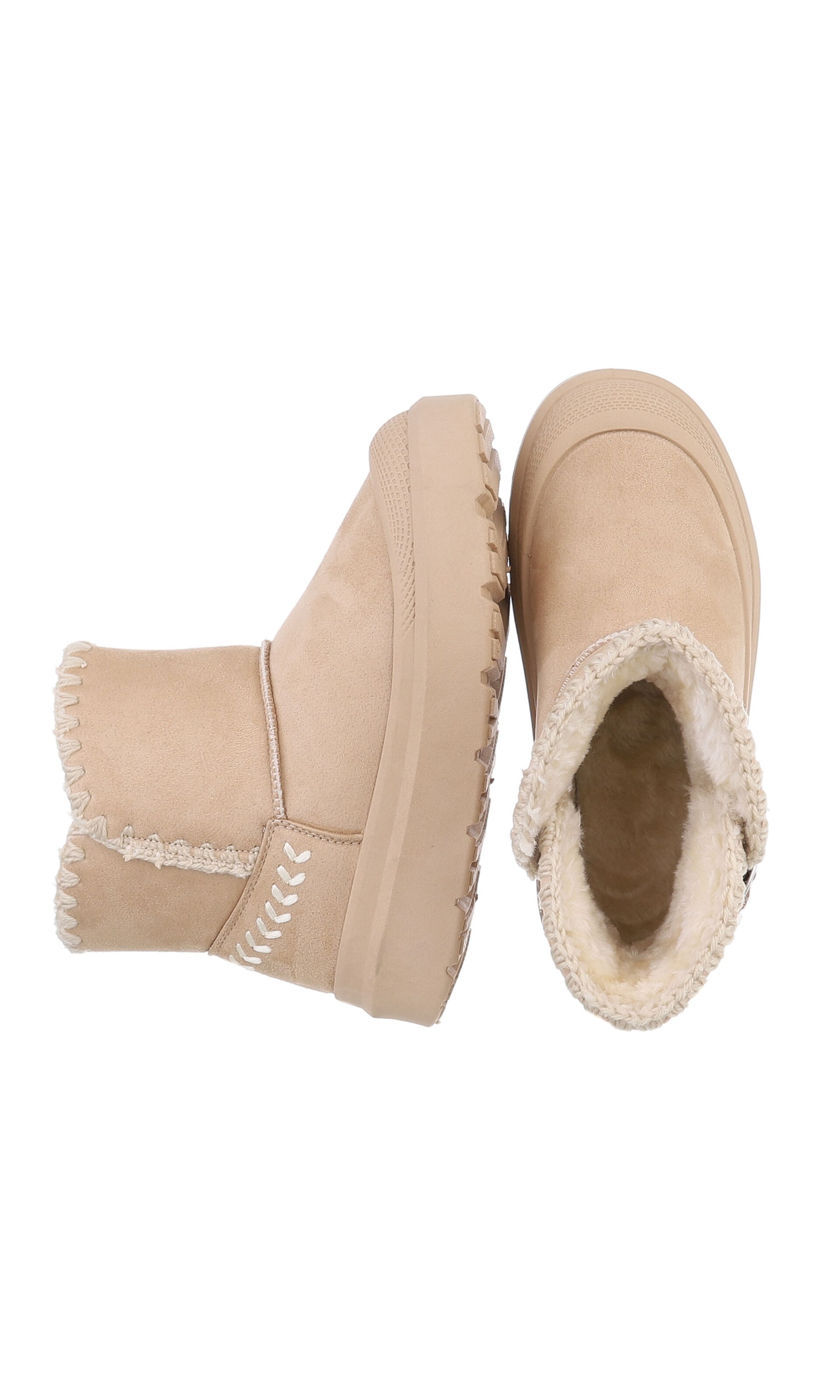 Ital-Design Boots in Beige