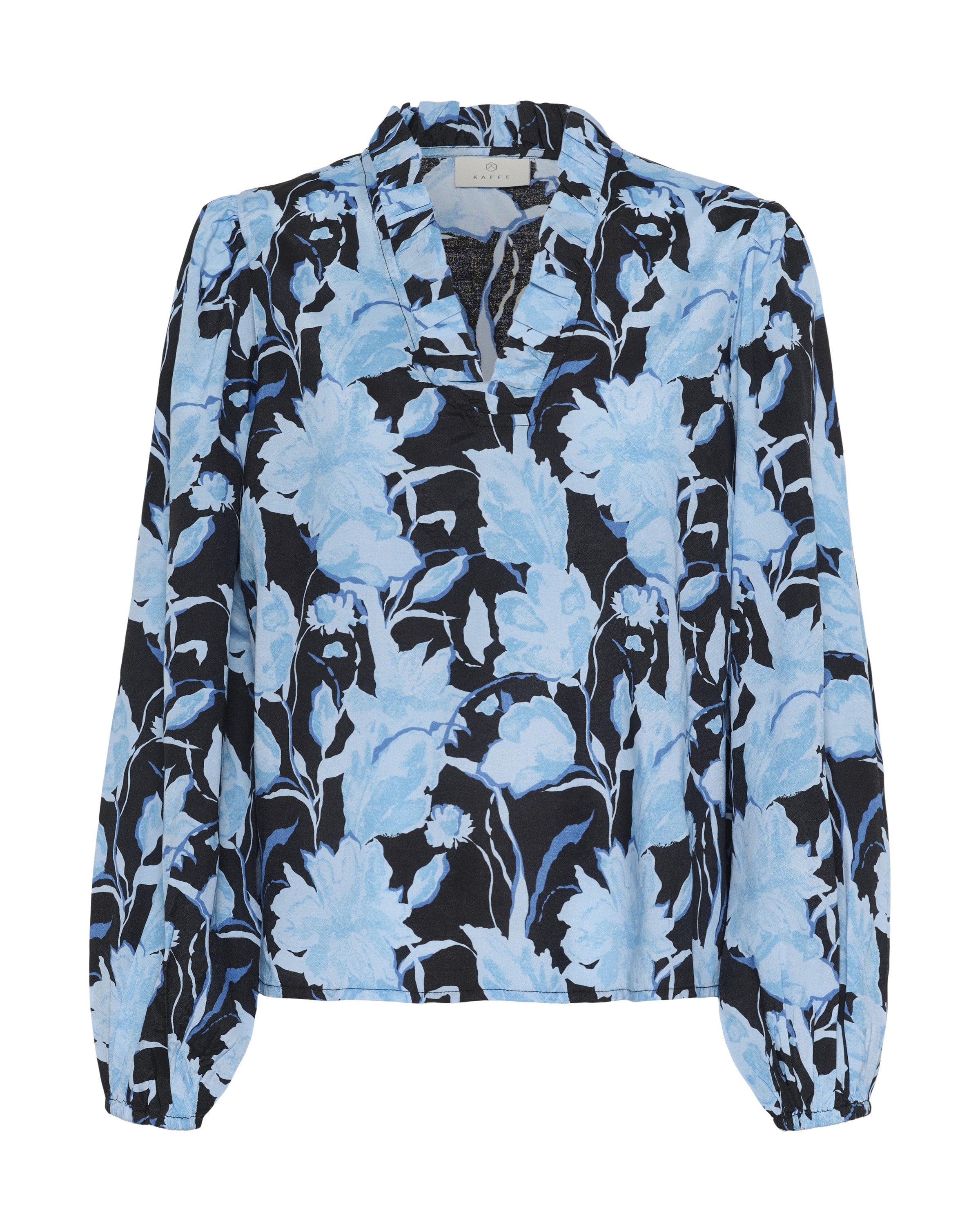 Kaffe Blouse 'KAsasia' in Blauw: voorkant