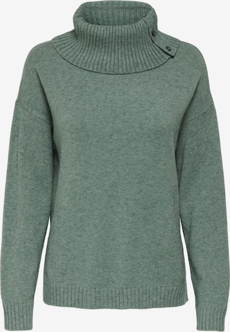 ONLY Strickpullover 'ONLJAYDEN' in Grün: Vorderseite