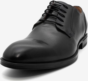 Chaussure à lacets Nero Giardini en noir : devant