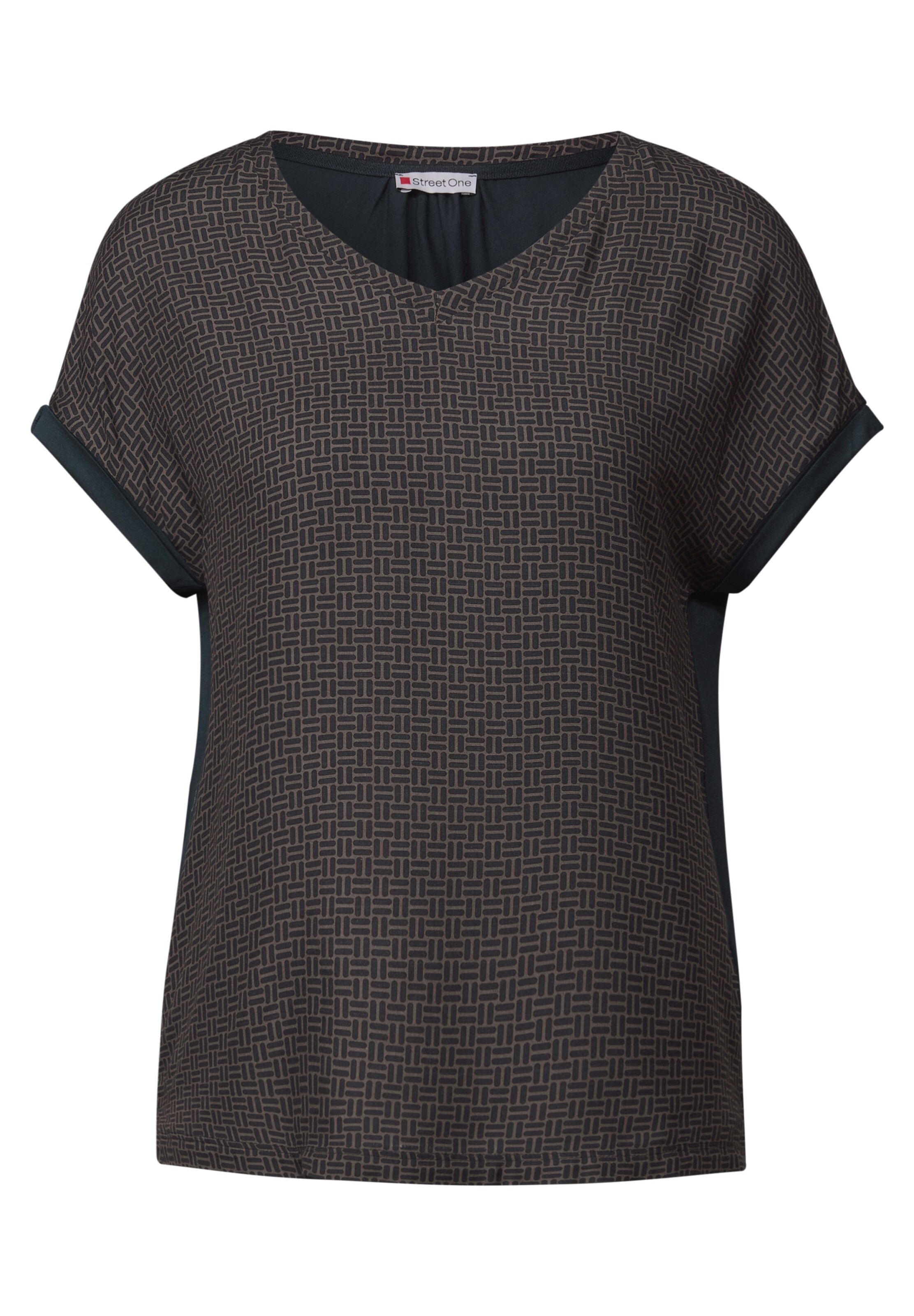 STREET ONE Shirt in Black: front