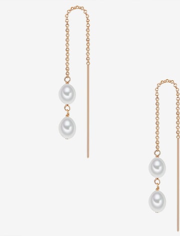 Valero Pearls Earrings in Gold