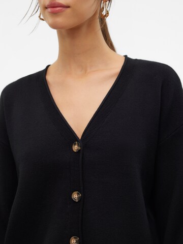 VERO MODA Strickjacke 'Gold' in Schwarz