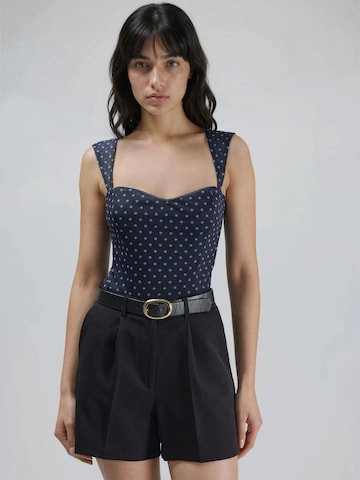 Wide Leg Pantalon Hiccup en noir