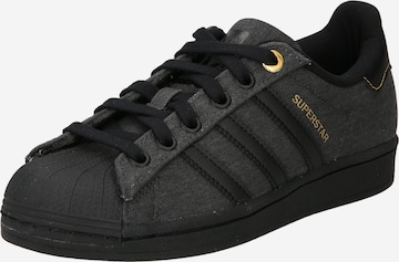 ADIDAS ORIGINALS Trainers 'Superstar' in Black: front