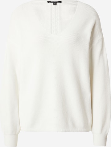 COMMA - Pullover em branco: frente