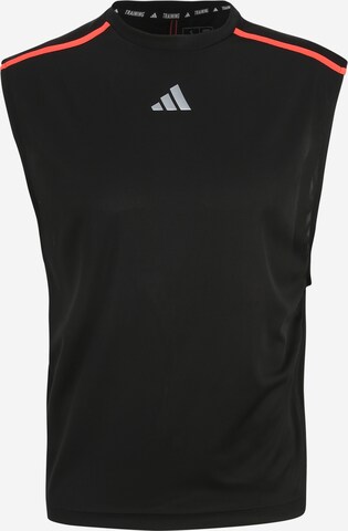 ADIDAS PERFORMANCE Funkční tričko 'Workout Base' – černá: přední strana