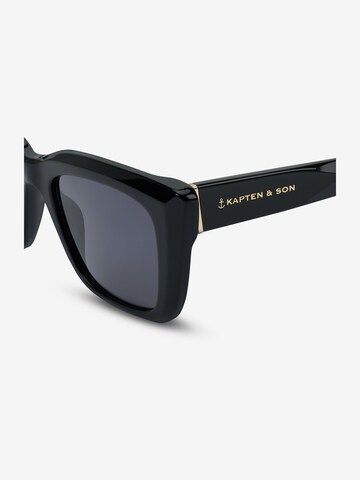 Kapten & Son Sonnenbrille 'Cassis' in Schwarz