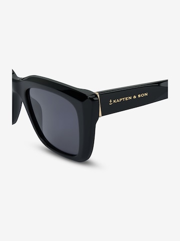 Kapten & Son Sunglasses 'Cassis' in Black