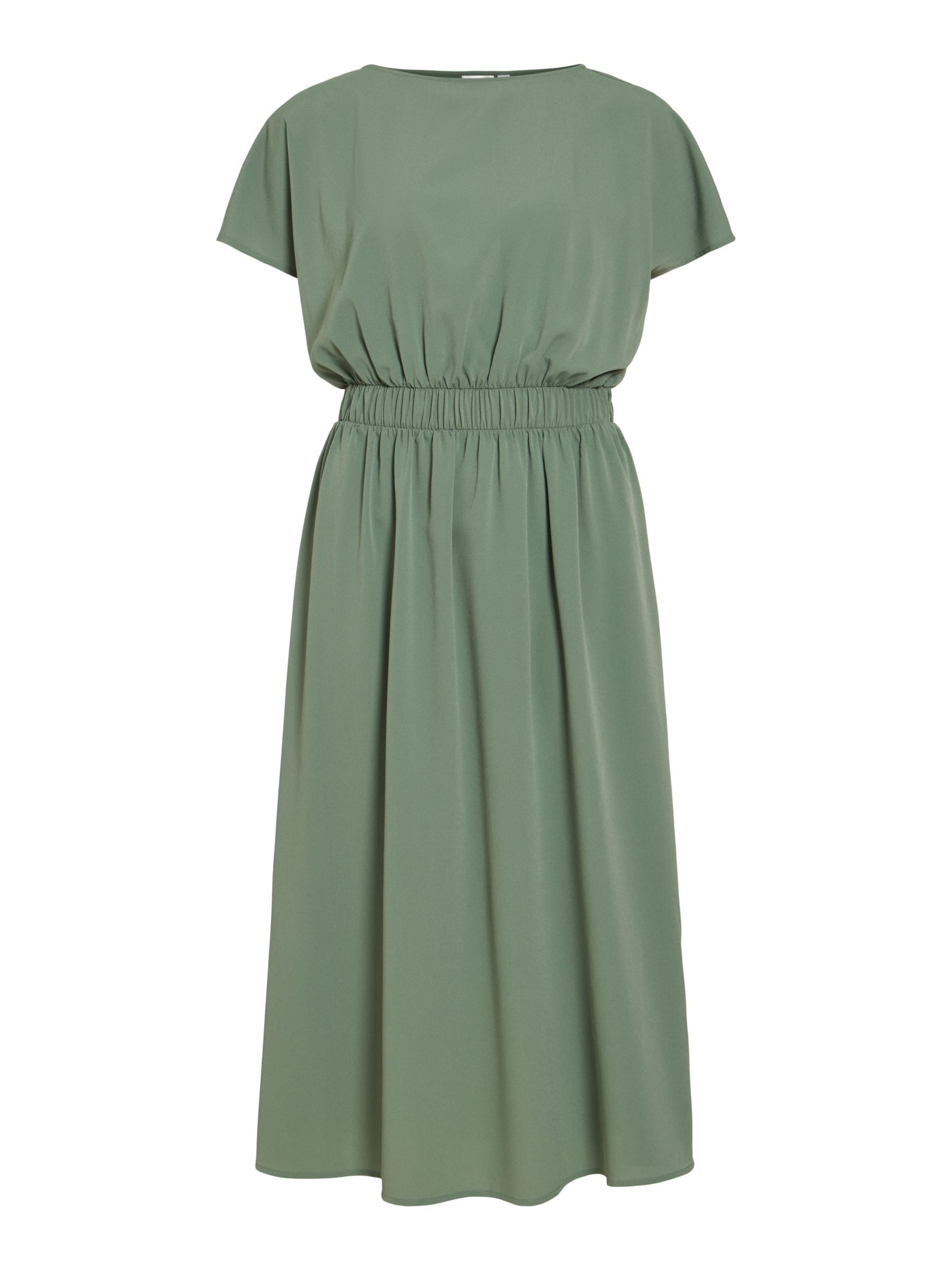 VILA Kleid 'VIMathilde' in Grün: Vorderseite