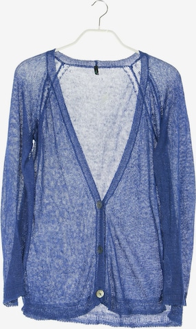 STILE BENETTON Sweater & Cardigan in M-L in Blue: front