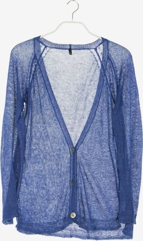 STILE BENETTON Strickjacke M-L in Blau: predná strana