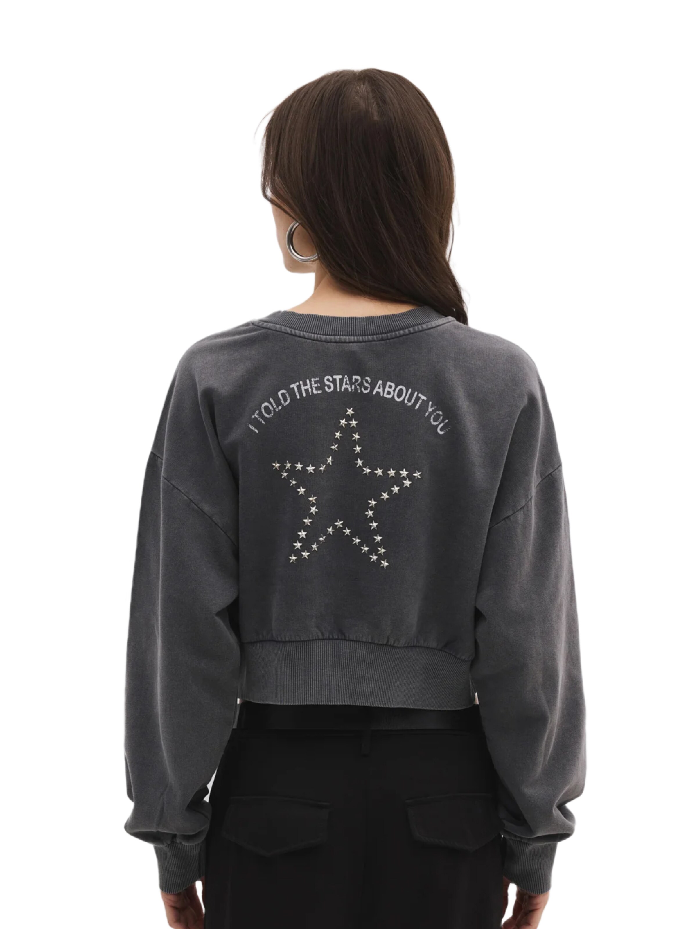 No Matter What Sweatshirt in Grey