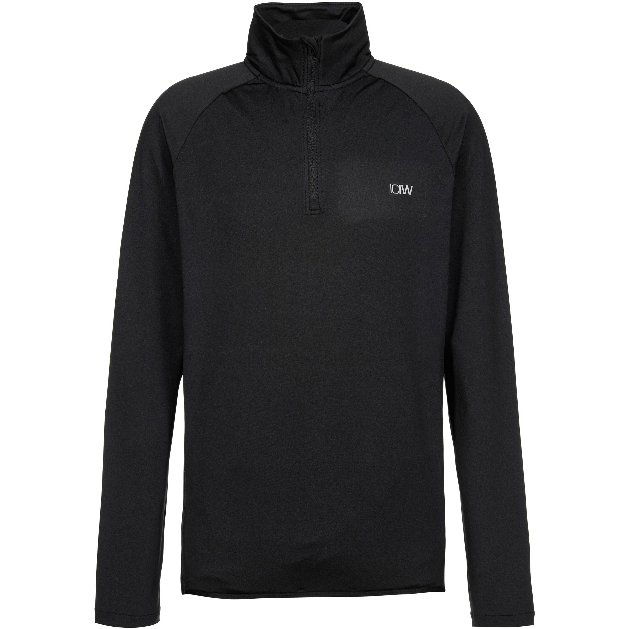 ICANIWILL Funktionsshirt 'Ultimate' in Schwarz: Vorderseite