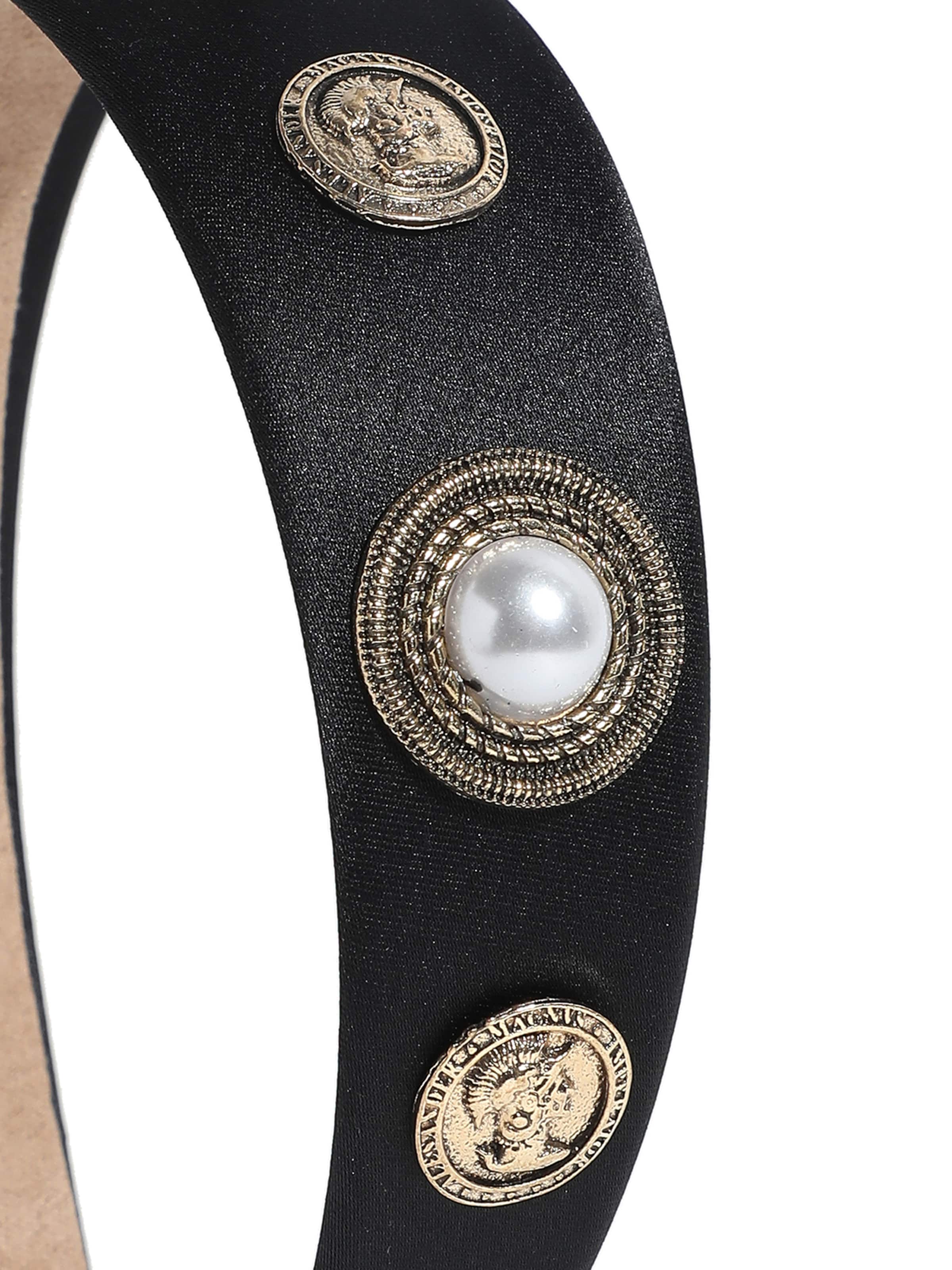 Ornamento per i capelli 'Ntasha' di SOHI in nero